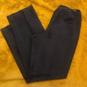 Jones New York Black Silk Size 14 Dress Pants